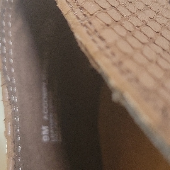 AEROSOLES Taupe Leather Oxfords 9M - Picture 9 of 14